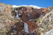 Waterfall on Huayhuas Trek