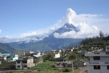 Active Tungurahua Volcano