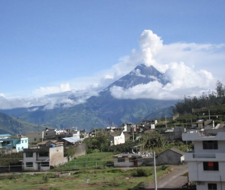 Active Tungurahua Volcano