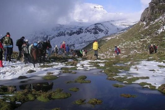 Vulkanen cirquit Ecuador trek