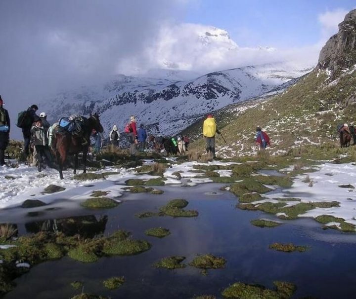 Vulkanen cirquit Ecuador trek