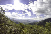 View from the Izhcayluma Waterfall hike