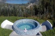 Swimming pool with view