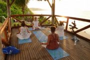 Sunset Yoga class