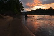 Sunset Tambopata Amazon