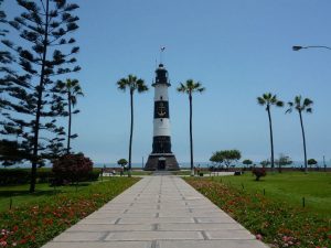 Lighthouse in Lima Peru