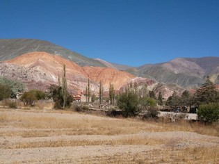 Zeven kleuren berg Argentinië