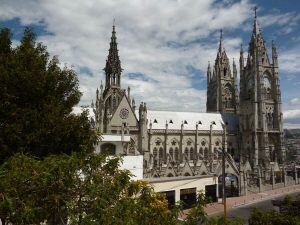 Basilica in Quito Ecuador tour