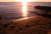 Sunset on the Galapagos Islands