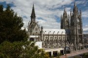 Gothic Basilica in QUito