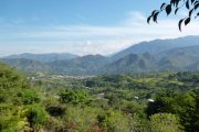 Uitzicht over Vilcabamba, Ecuador