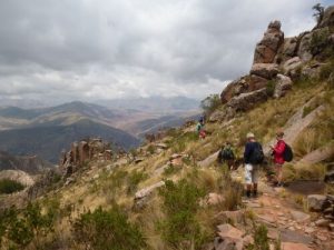 Treks in the mountains of Sucre, Bolivia