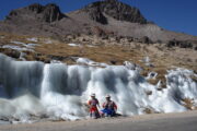 Colca Canyon and ice