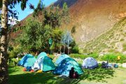 Camping during Inca Trail