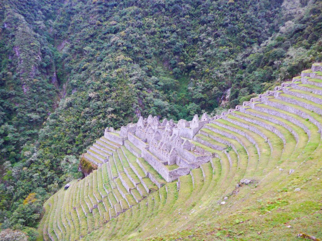Winihuayna ruins Inca Trail