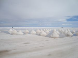 Drying salt, Salar de Uyuni Bolivia