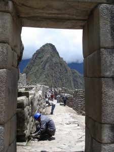 Machu Picchu entrance gate