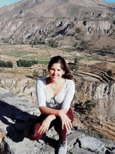 vrouw in Colca Canyon