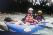 Kayaking in the Amazon