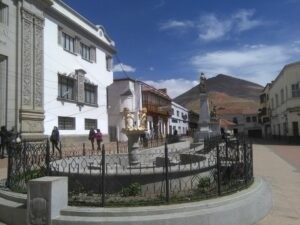 Potosi en Cerro Rico in Bolivia