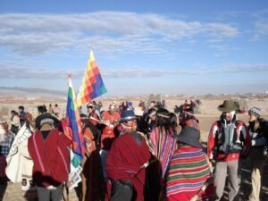 Tiahuanacu Nieuwjaar vakantie Bolivia