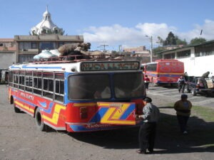 Guamote busreizen Ecuador