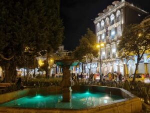 Cuenca at night