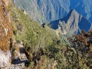 Uitzicht vanaf Machu Picchu Berg