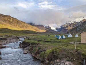 Camping on the Ausangate Trek