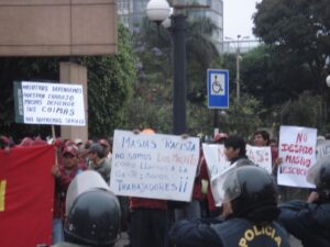 Veiligheid in Peru tijdens protesten