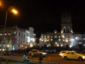 Streetlife in La Paz Bolivia
