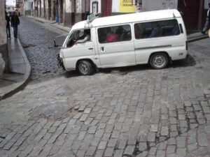 Safety of mini bus transport in Bolivia